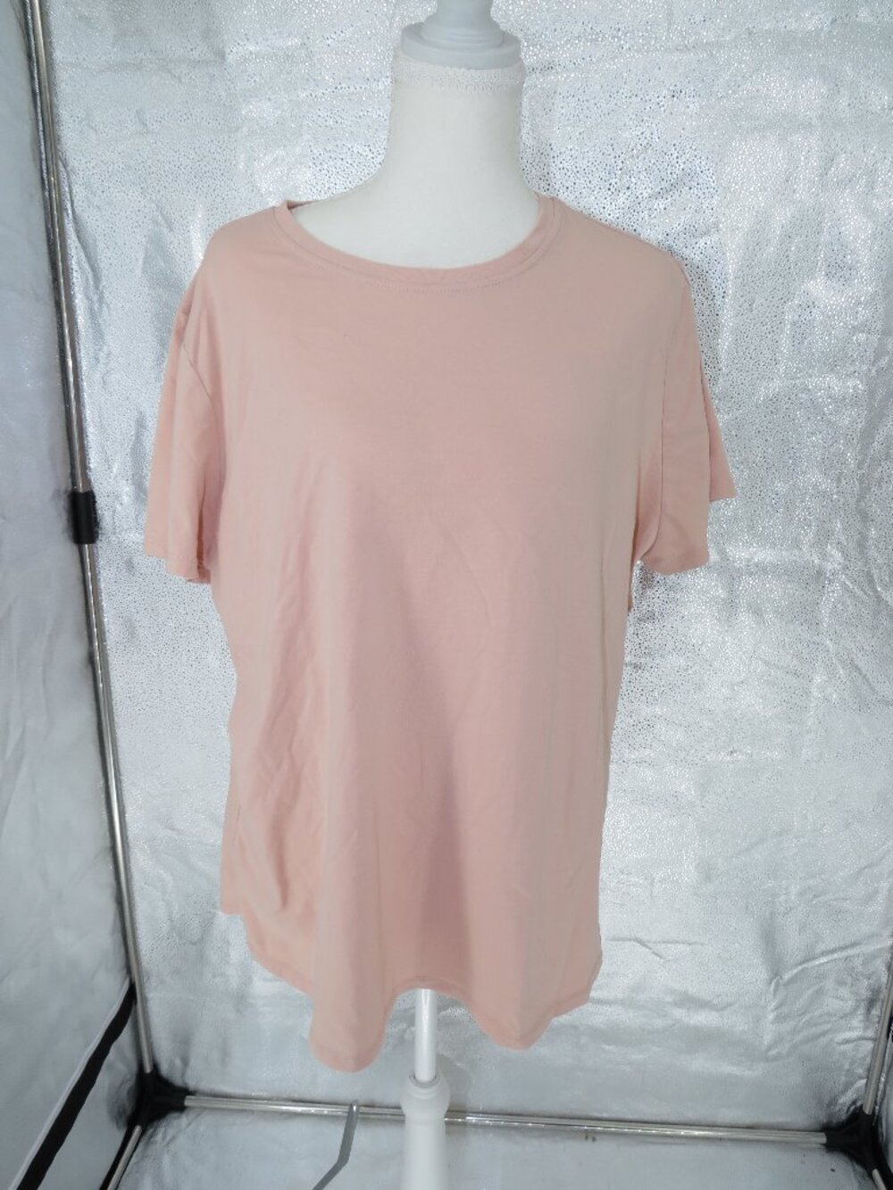 Ridgecut Toughwear Women’s XL Pink Stretch Tee – Workwear Comfort,  Cotton Blend